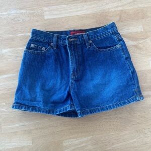 Arizona Jean Company Blue Denim Shorts High-Waisted Classic